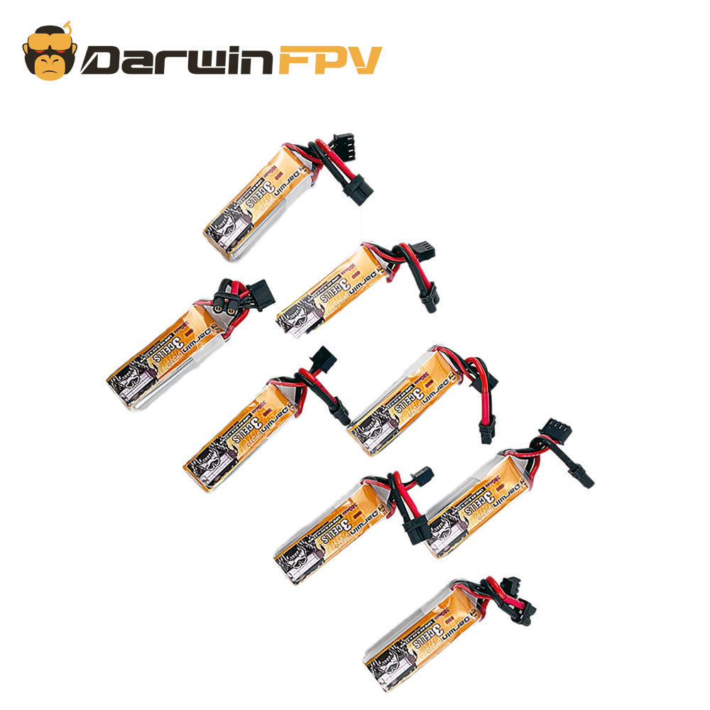DarwinFPV 380mAh 3S 11.4V 60C fpv 无人机电池