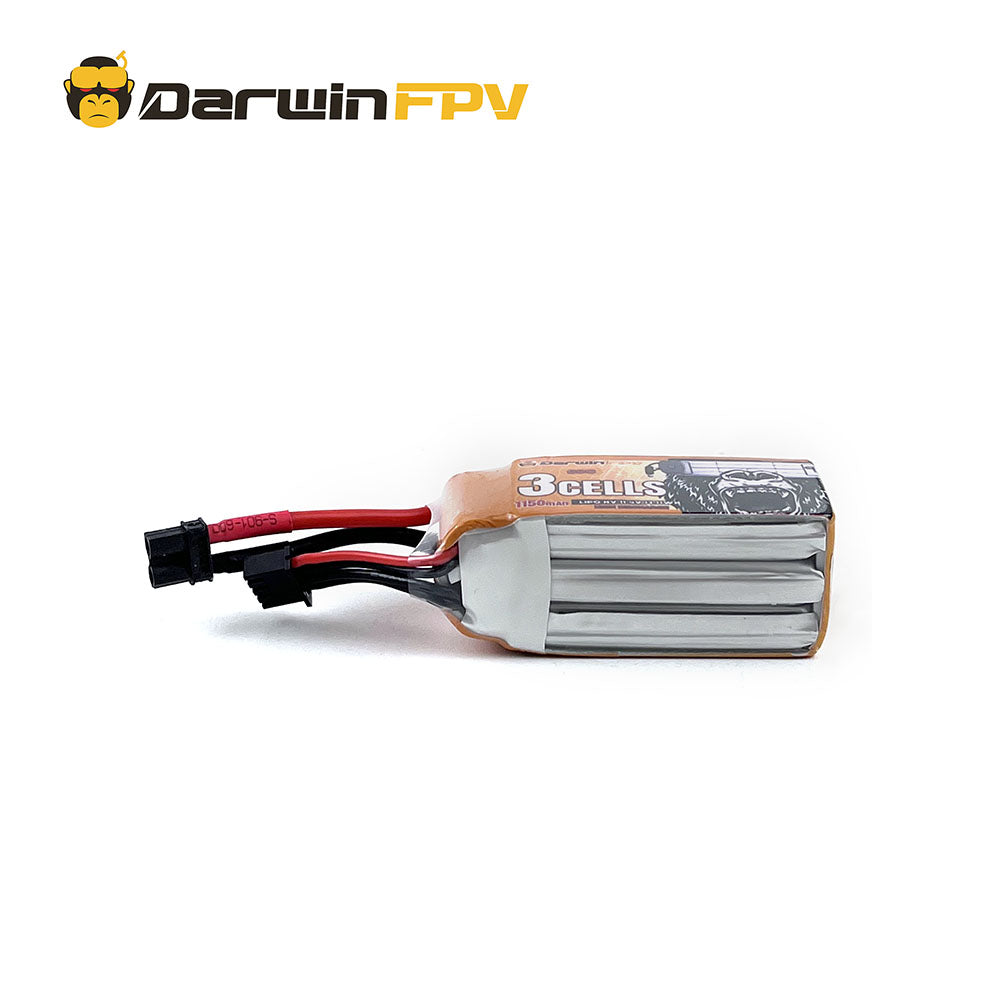 DarwinFPV 3S 1150mAh 60C 11.4V FPV Drone Battery