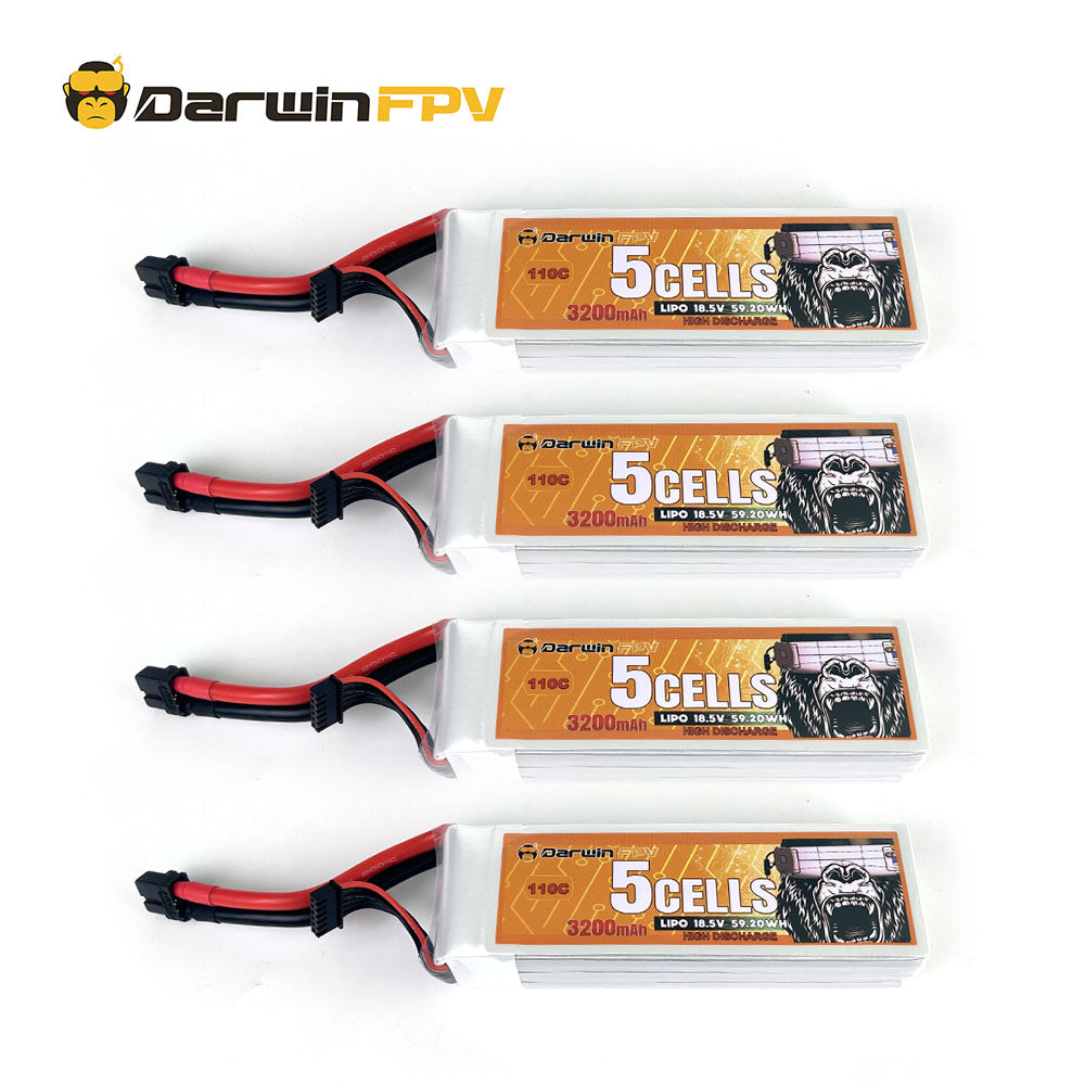 DarwinFPV 5S 3200mAh 18.5V 110C LiPo Battery