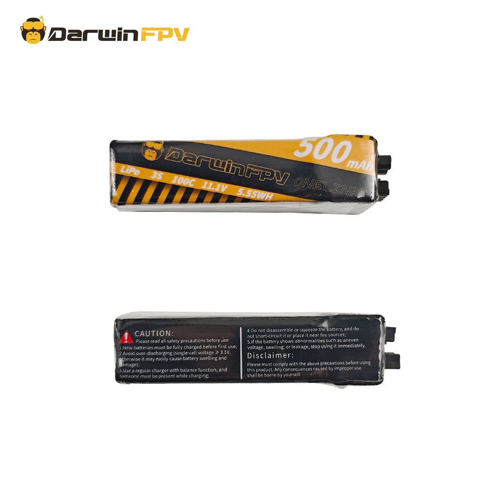 DarwinFPV OneLink 3S 500mAh Lipo Battery