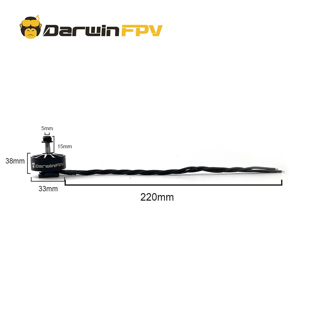 DarwinFPV 2807 1300KV Brushless Motor