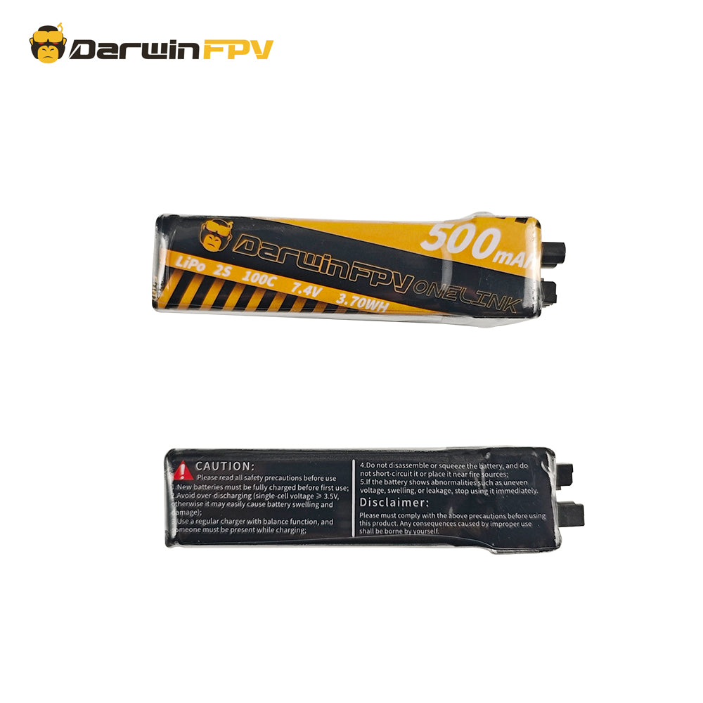 DarwinFPV OneLink 2S 500mAh Lipo Battery