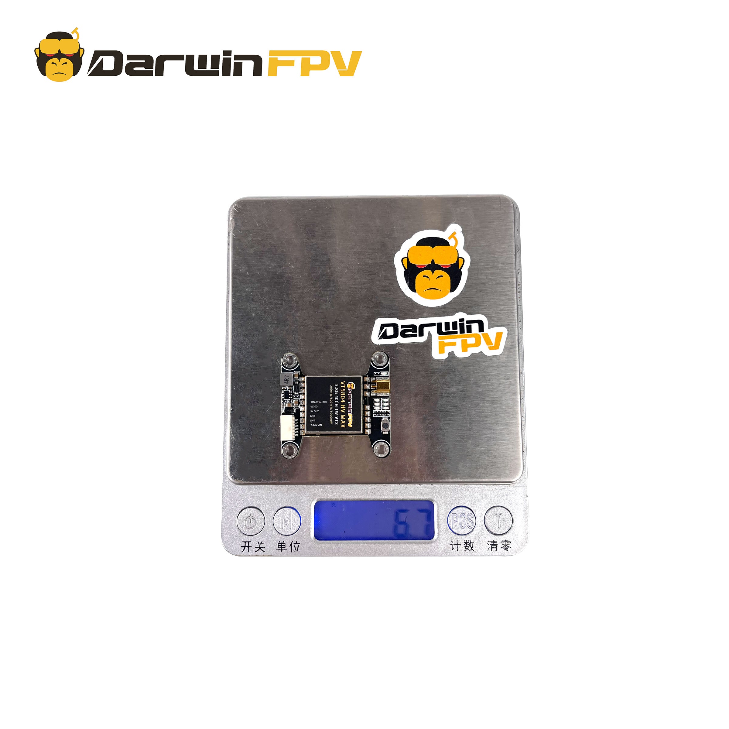 DarwinFPV VT5804 HV MAX 5.8G 1W VTX