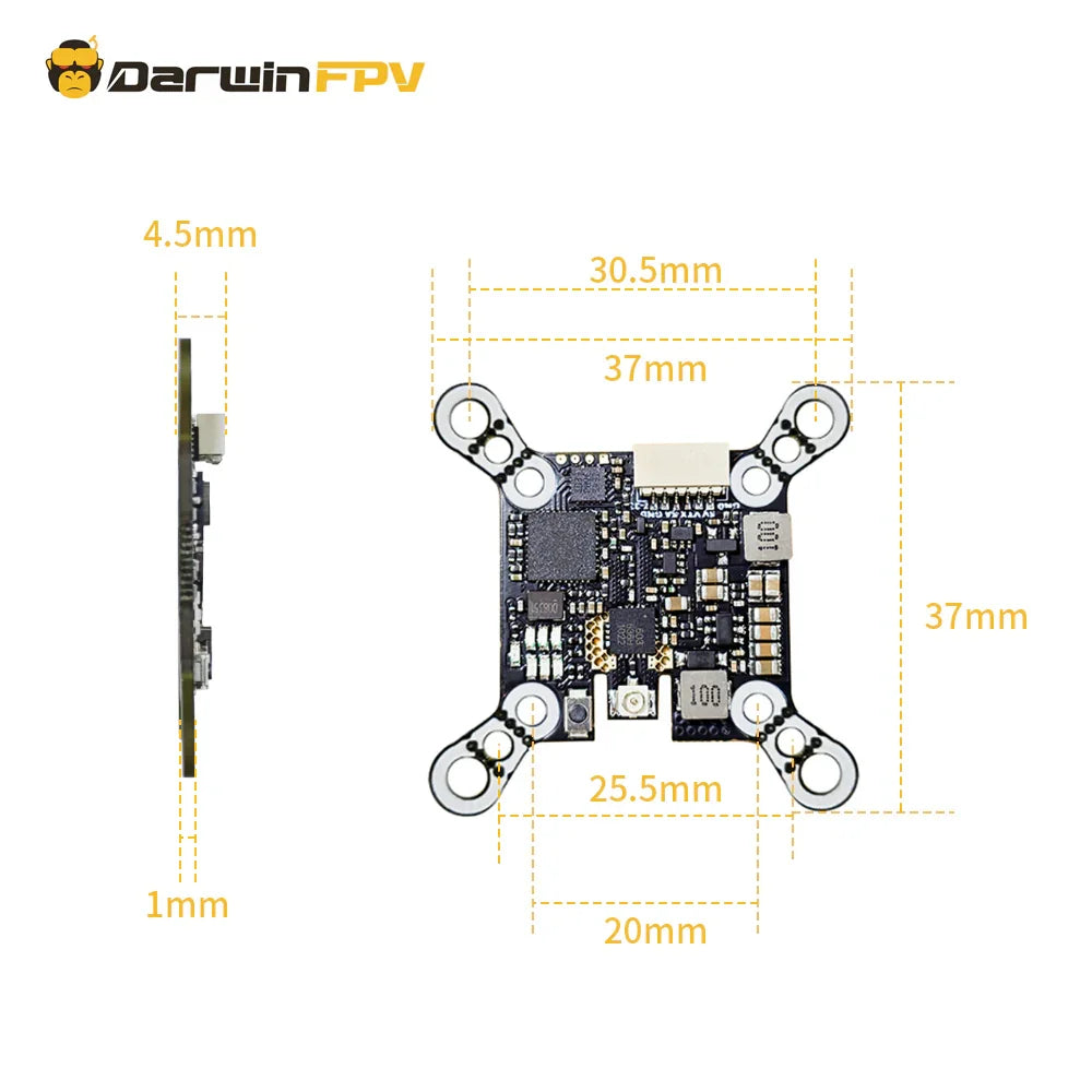 DarwinFPV 5.8G 40CH 1200mW Baby Ape VTX