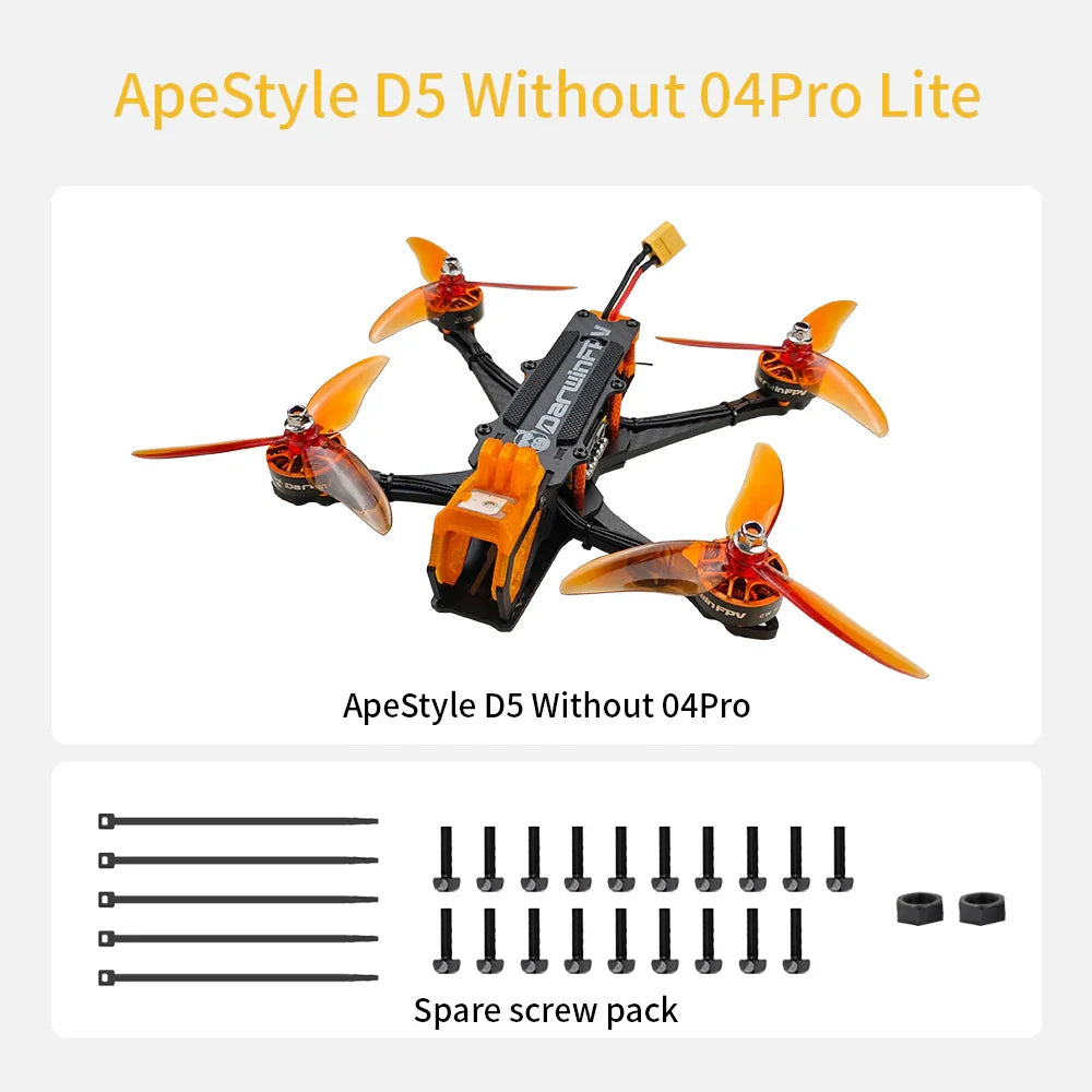 DarwinFPV ApeStyle D5 FPV Drone