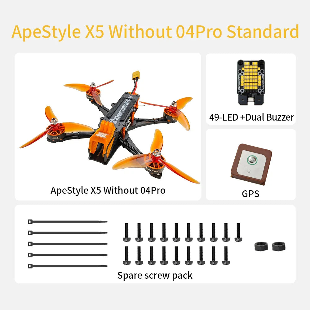 DarwinFPV ApeStyle X5 FPV Drone