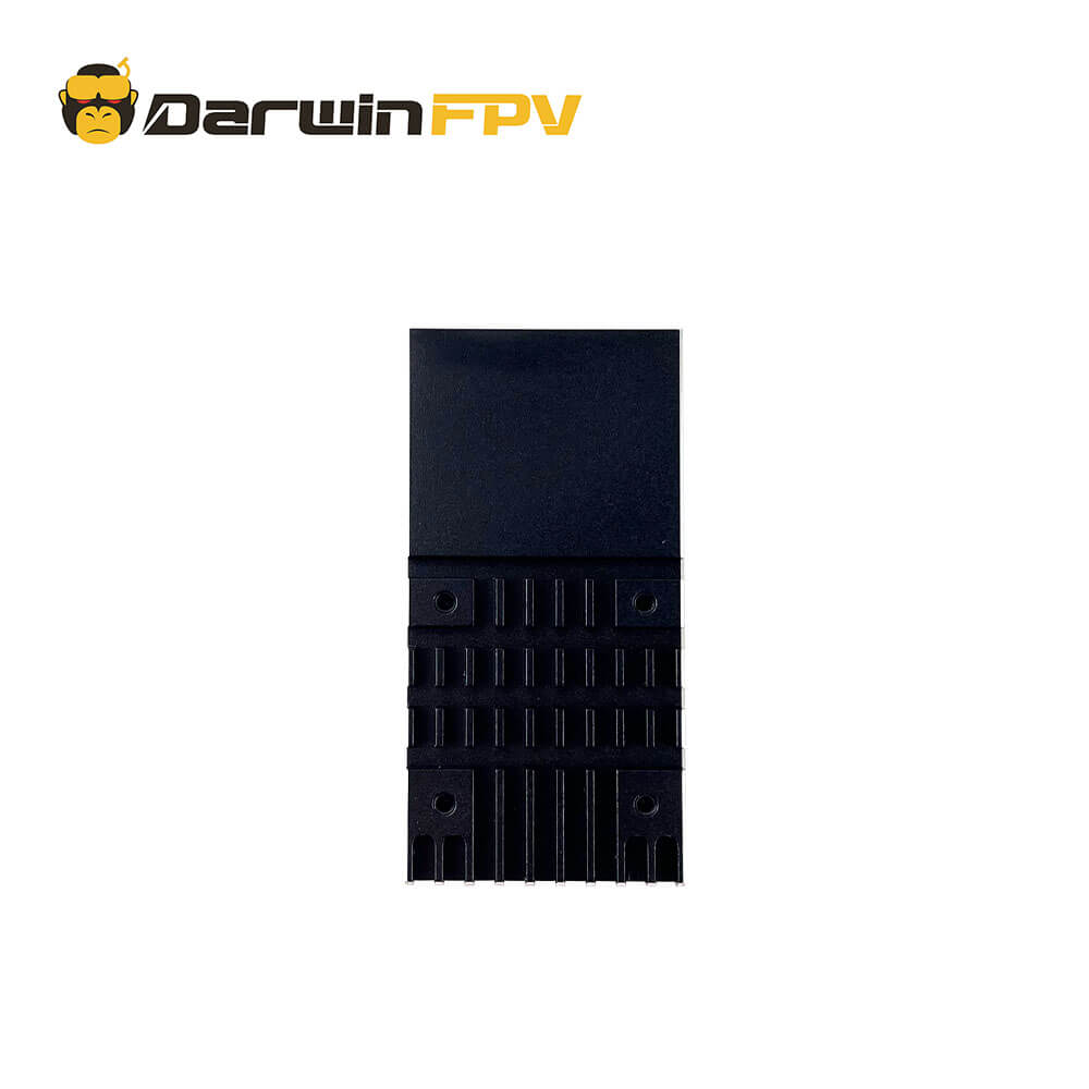 DarwinFPV 80A Waterproof BLHeli_32 Electronic Speed Controller (ESC) featuring a sleek black design, ideal for high-performance FPV drones