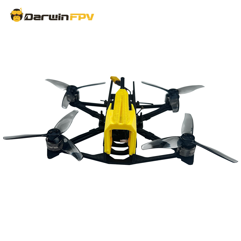 DarwinFPV BabyApe Ⅲ 3 inch FPV drone, front view emphasizing camera and sleek aerodynamic design, delivering an immersive FPV flying experience for both beginners and pros.