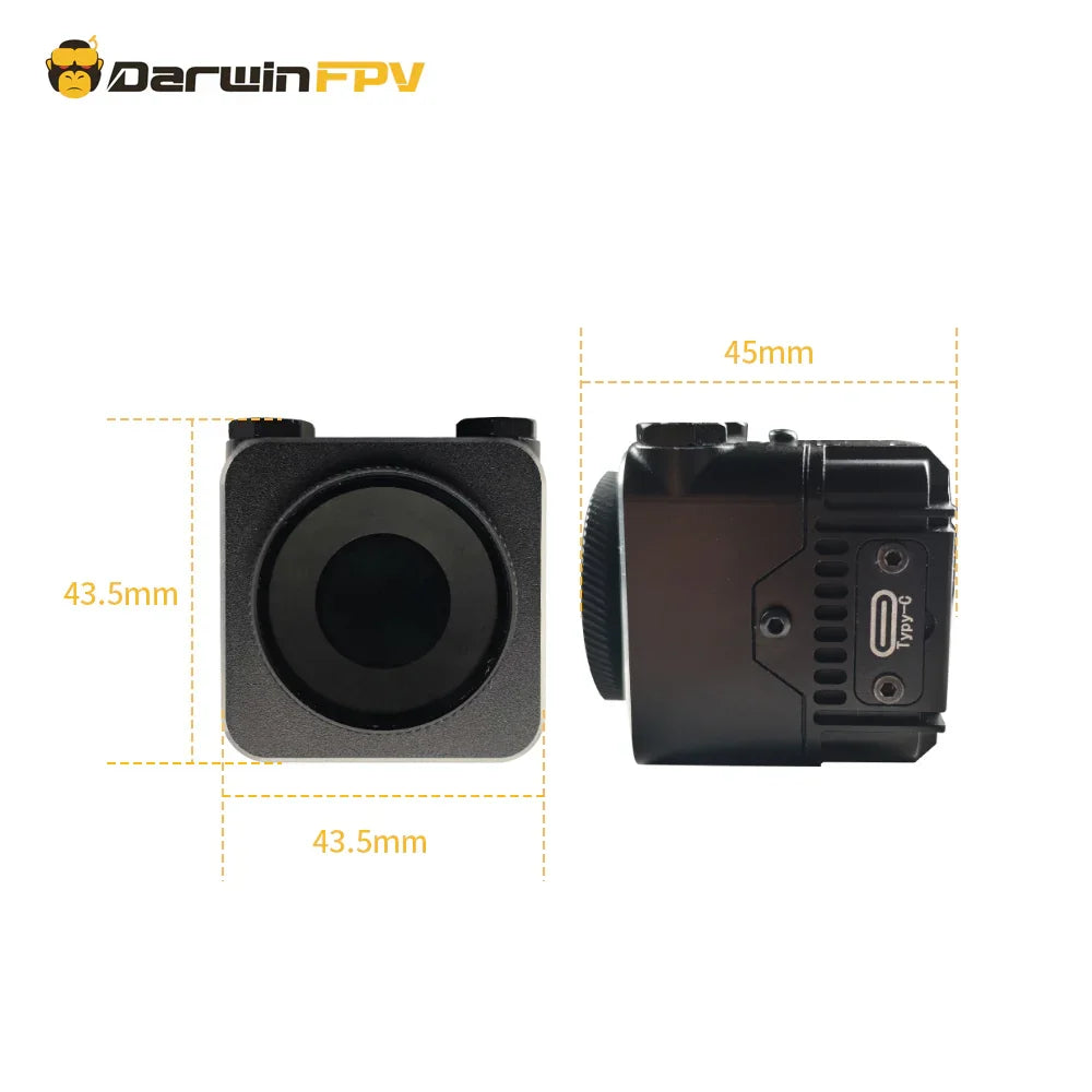 DarwinFPV O4 Pro CNC Aluminum Waterproof Protective Case