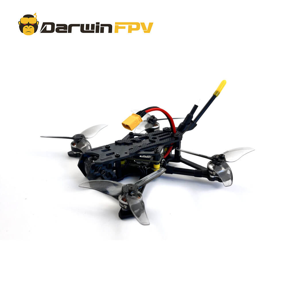 Full view of view of DarwinFPV TinyApe drone avatar version