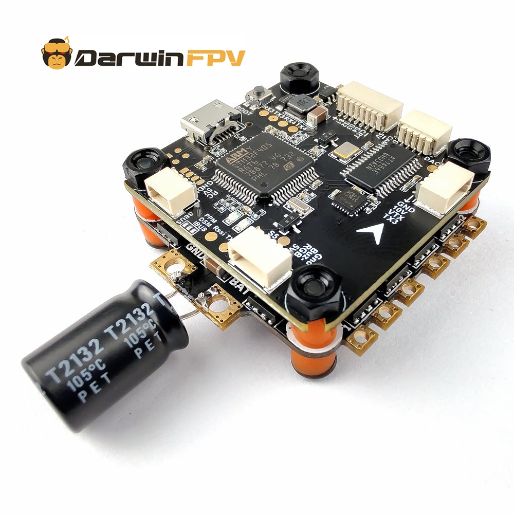 DarwinFPV Betaflight F4 FC 50A DSHOT600 ESC Stack