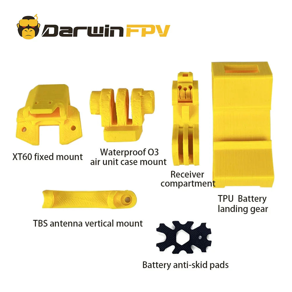DARWIN HULK Ⅱ Waterproof FPV Drone Frame