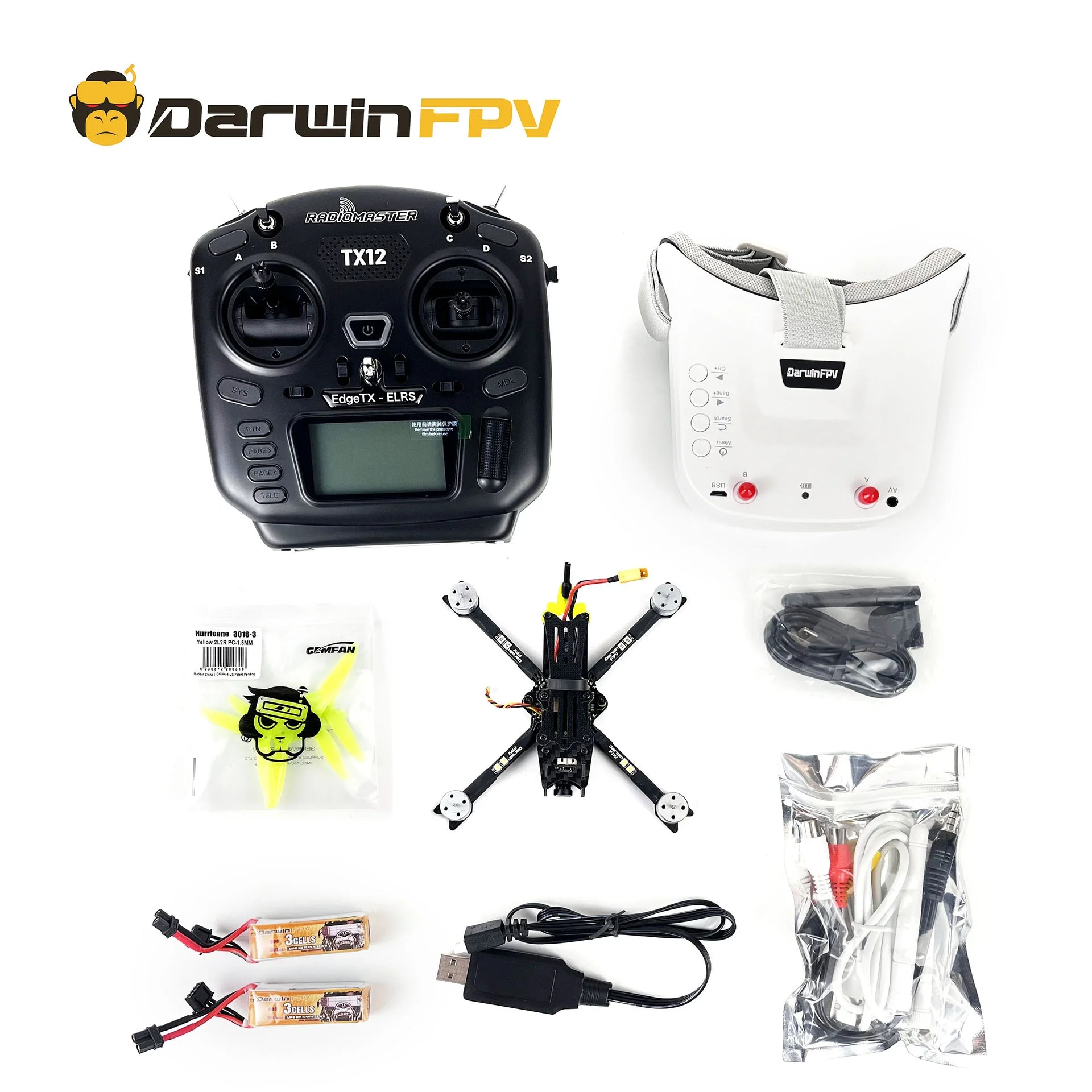 Darwinfpv 15A 1-3S F411 Ultralight/Whoop AIO