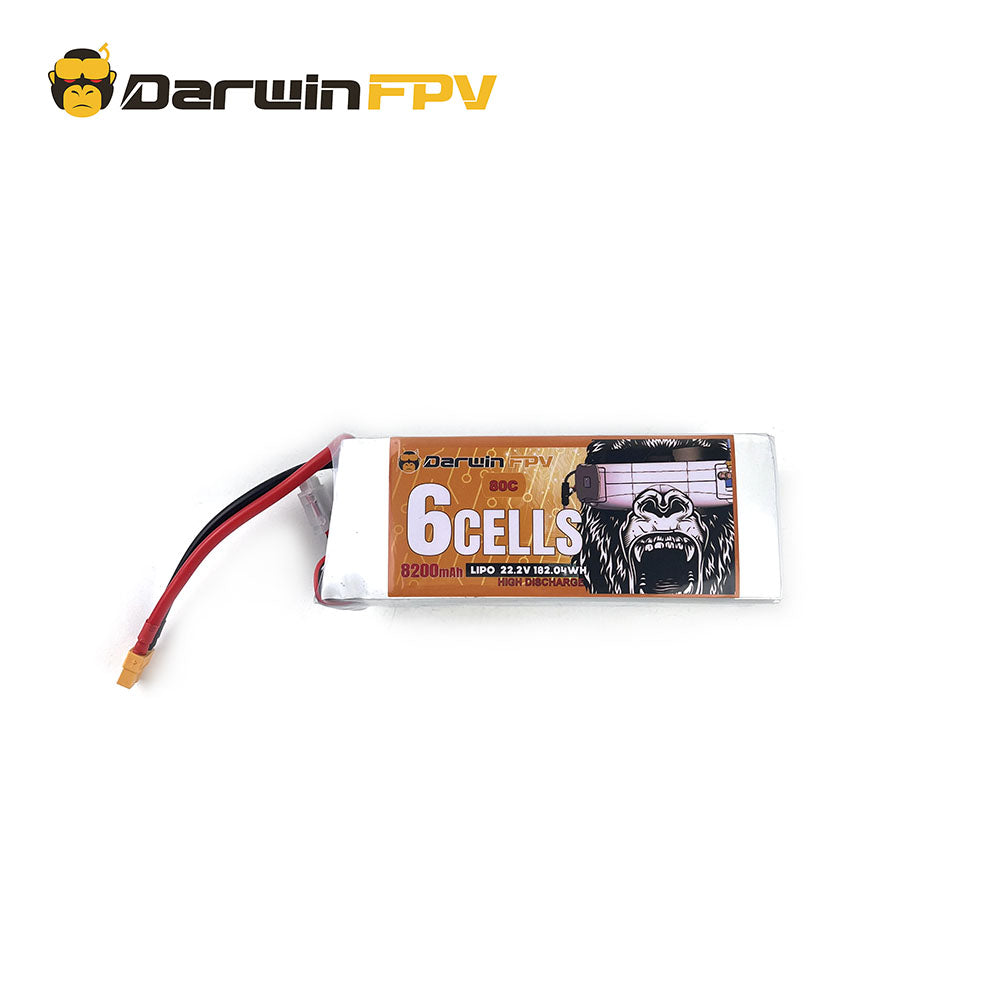 DarwinFPV 6S 8200mAh 80C 22.2V FPV Battery