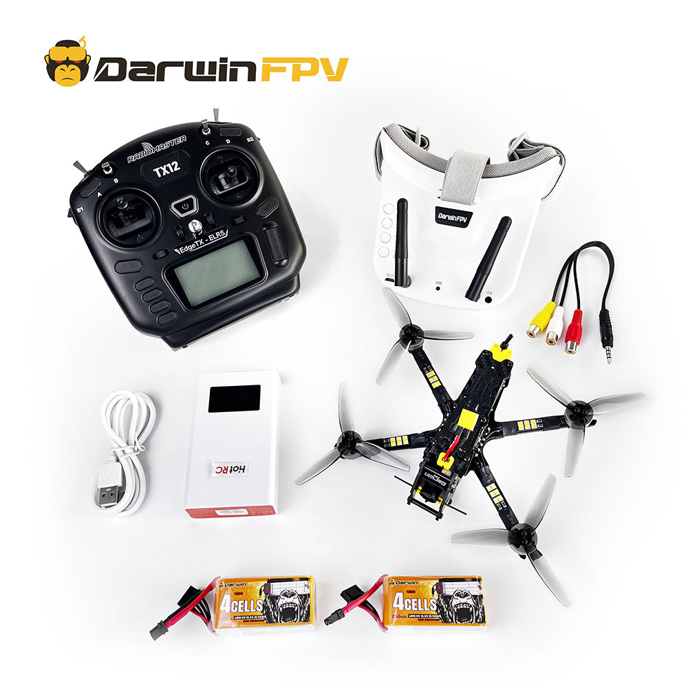 DarwinFPV Baby Ape/Pro 142mm 3 inch 2-3S FPV Racing RC Drone PNP Quadc –  RCDrone