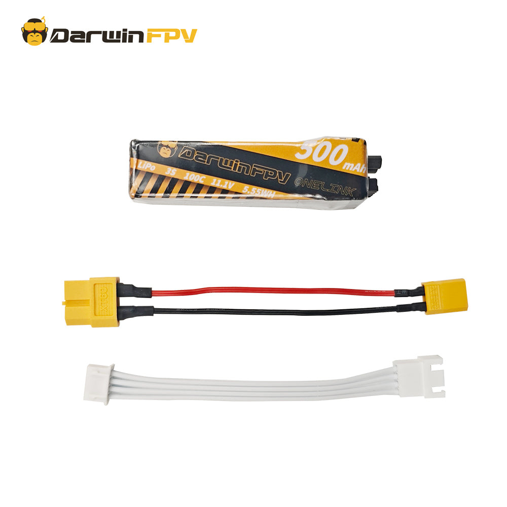 DarwinFPV OneLink 3S 500mAh Lipo Battery