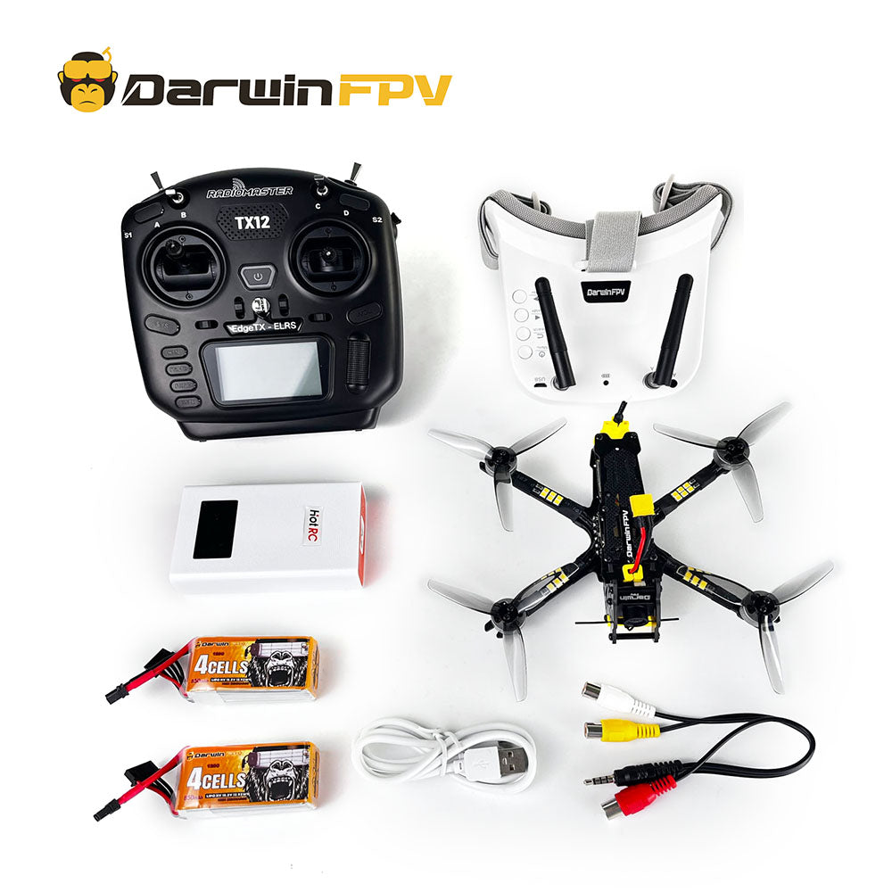 DarwinFPV BabyApe Pro 3 Inch Analog FPV Drone With Receiver