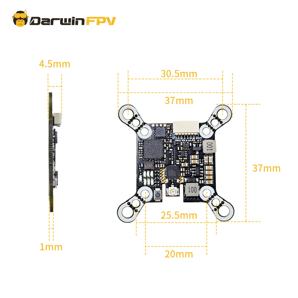 DarwinFPV 5.8G 40CH 1200mW Baby Ape VTX