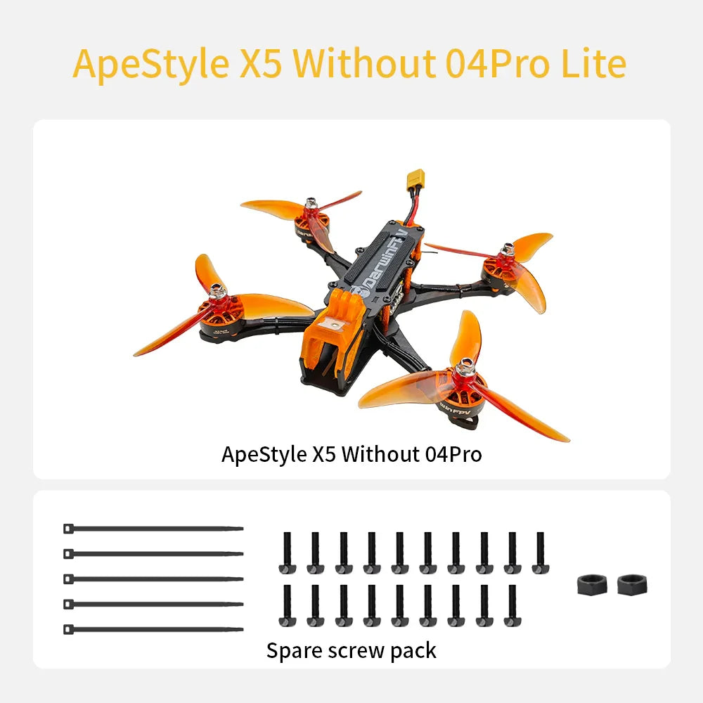 DarwinFPV ApeStyle X5 FPV Drone