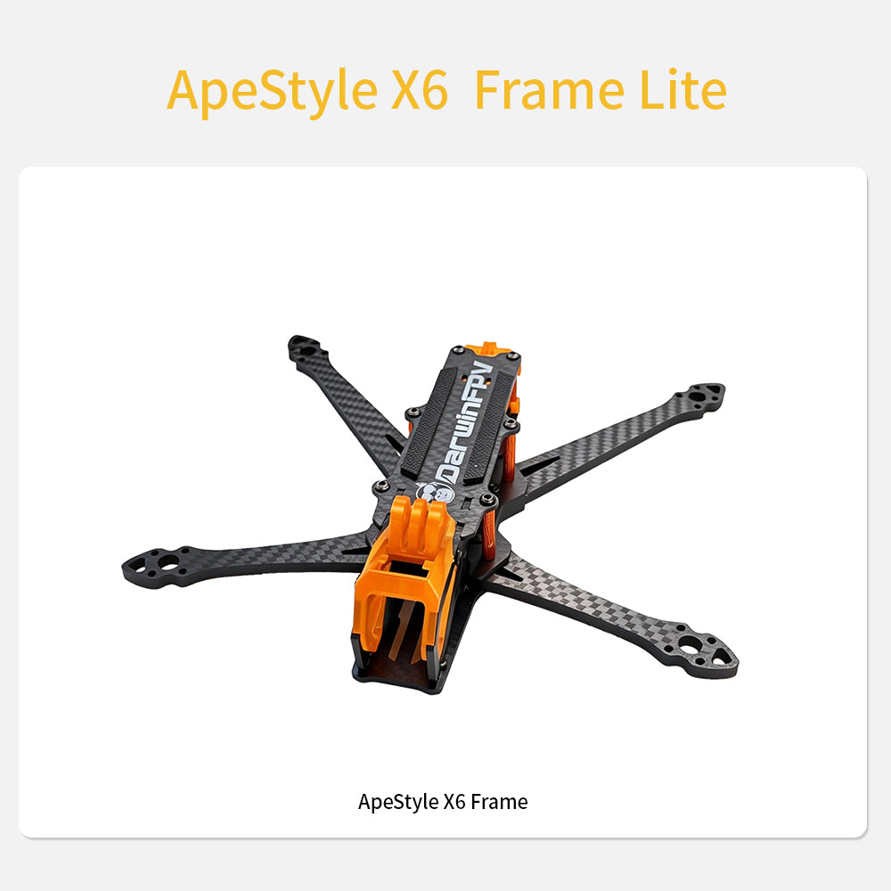 DarwinFPV ApeStyle X6 Drone Frame