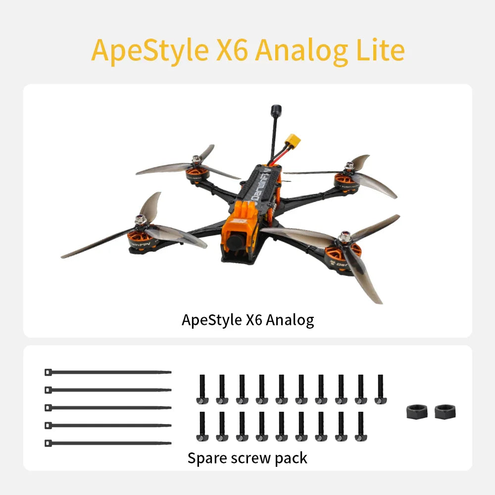 DarwinFPV ApeStyle X6 FPV Drone