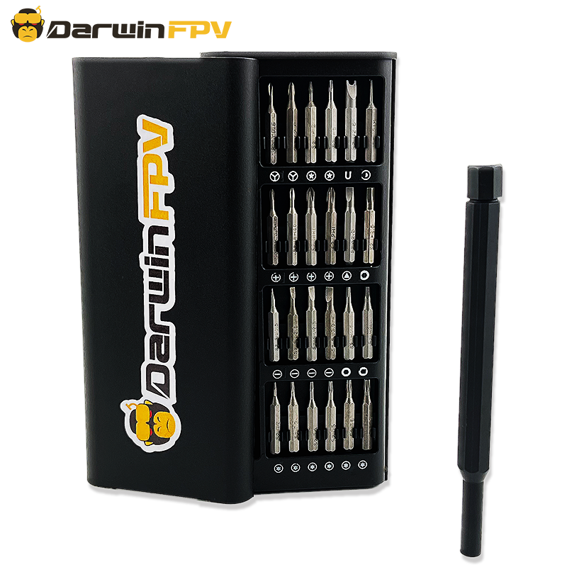 DarwinFPV 24 合 1 多功能精密磁性批头螺丝套件