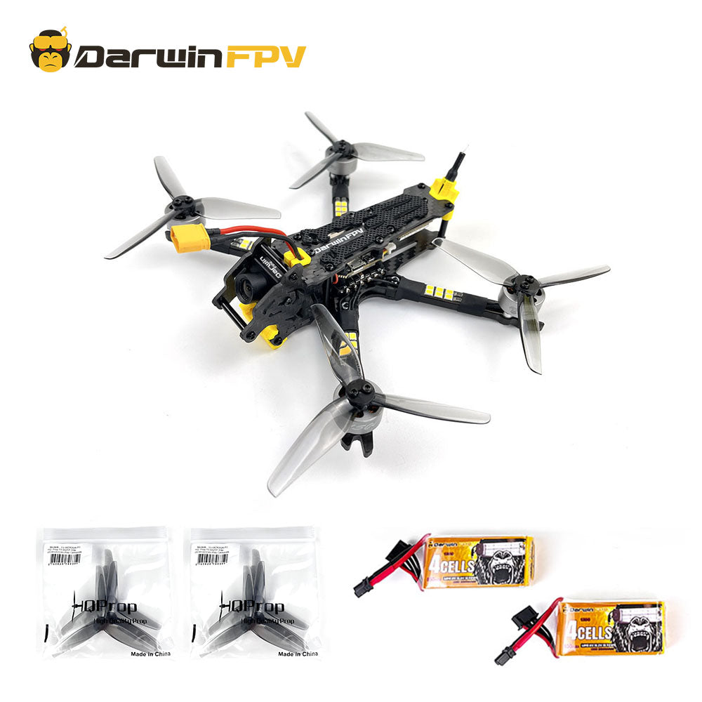 DarwinFPV BabyApe Ⅱ 3.5 Inch Freestyle 4S FPV Analog Drone BNF ELRS